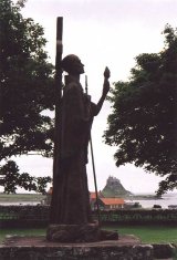 Statue of St. Aidan