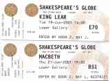 Globe Theatre Tickets