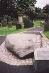 St. Patrick's Alleged 
Gravestone